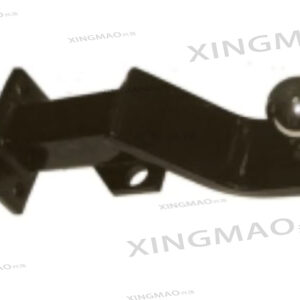 4" drop black Trailer Ball Mount