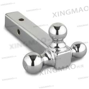 Chrome tri-ple Trailer Ball Mount