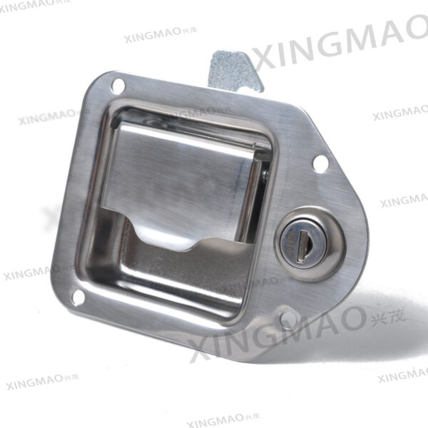 Chrome Locking Handle Latch