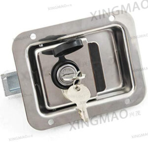 Chrome Locking Handle Latch